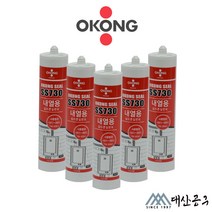 오공 보일러 실란트 본드 내열실리콘 방수 우레탄 SS730, 회색