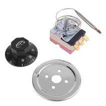 실내 온도 조절기 보일러 micro thermostat ac 250v 16a 50 to 300 degree 섭씨 컨트롤러 no nc for electric oven