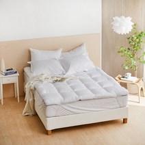 클푸 [클푸]알러지케어 심플 화이트 마이크로 화이바 토퍼 SS