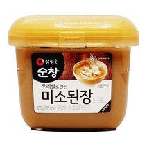 청정원 순창 우리쌀로 만든 미소 된장 450g, 4개