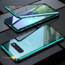 JIAB 삼성 갤럭시 용 자기 흡착 유리 케이스 A51 A71 S20FE S20 S10 S9 S8플러스 노트 10 20 Pro. A70 A11 M31 A91 A30S A81 A21