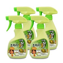 현명한 주부들의 선택! 해피홈 초파리제로 스프레이290ml 쓰레기통 음식물쓰레기 초파리박멸 무향, 290ml, 4개