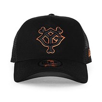 (뉴에라) new era 9forty 메쉬 캡 【npb a-frame trucker mesh cap】 모자 940 트래커 캡 프로야구 (요미우리 자이언츠(블랙))