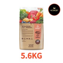 ANF 6free Plus 유기농 식스프리 강아지사료 소고기&연어 5.6kg