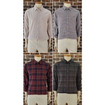 올젠 [올젠]남성 브러시 가공 체크 셔츠 ZRC4WC1301 4종택1