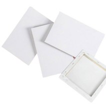 무지 면천 프레임액자 미술캔버스 5개 캔바스 유화그림 직장인취미 화판