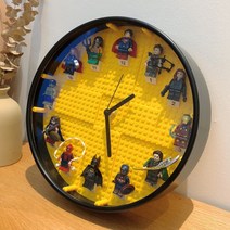 어벤져스 DC 캐릭터 벽시계 토이스토리 어린이 레고 아이들 선물 남자 아이방 인테리어, A