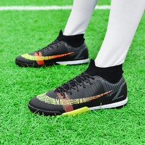 풋살화 축구화 실내축구 실외축구 축구새로운 오렌지 프로 신발 남자 부츠 잔디 야외 남자 스포츠 클리트 신발