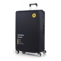 Travel Mate 뉴욕시티 트랜싯 캐리어커버TLC01-BK - 블랙L