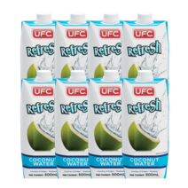 유에프씨 태국 100% 코코넛워터 500ml (UFC Coconut Water), 8개