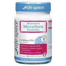 Life Space Womens Microflora Probiotic 라이프 스페이스 여성 마이크로플로라 프로바이오틱 60 캡슐
