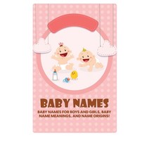 Baby Names: Baby Names for Boys and Girls Baby Name Meanings and Name Origins! Hardcover, Ingram Publishing