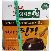 양지뜰 잘익은된장14kg, 1개