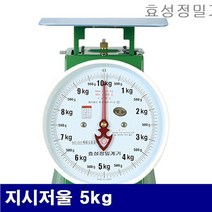 (화물착불)효성정밀계기 지시저울 지시저울 5kg 20g (1EA)