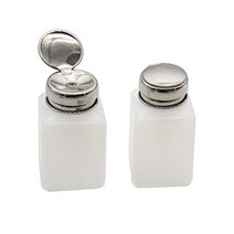 AUEAR 200 ml Push Down Alcohol Dispenser Pump Methanol Container Nail Polish Lip Eye Makeup Remov, 1