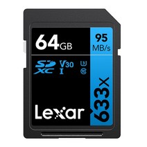 렉사 SDXC 633배속 UHS-I, 64GB, 64GB