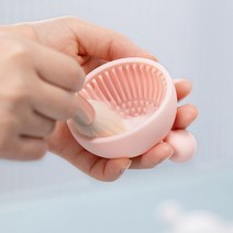 메이크업 브러쉬 세척볼 2p세트 실리콘세척패드 브러쉬세척 브러쉬빨래판 브러쉬세척패드 화장붓세척 브러, 상세 참조, 상세 참조