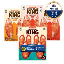 [사조대림] [대림냉장] 스노우크랩킹140g x2개 +스노우크랩킹버터140g +랍스터킹25, 상세 설명 참조