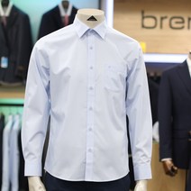 코오롱 브렌우드 22년 F/W [노타이] 솔리드 슬림 드레스셔츠 BRSDA211BUX