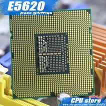 리퍼 CPU 인텔 제온 E5620 CPU 프로세서/2.4GHz /LGA1366/12MB /L3 캐시/쿼드 코어/서버 있습니, 한개옵션0