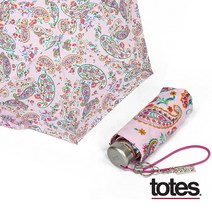totes 토스우산 5단우산 수동 A101Q04 파스텔 페이즐리