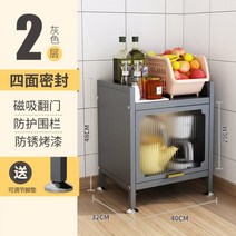 슬라이딩 도어 문달린 높은 대형 책장 원목 북카페 책꽂이 선반 렌지대 기타수납 선반, 기본개, [신사그레이] 2단가로40X가로32