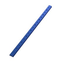 티트랙 T트랙 슬라이더 프로파일 목공 게이지100-450mm 파란색 알루미늄 t 102, 구멍이 있는 1pc 450mm