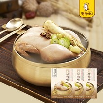 원할머니 우리땅 삼계탕 800g x 3팩, 상세 설명 참조