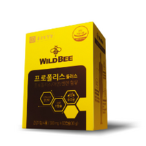종근당건강 와일드 비 프로폴리스 플러스 식약처 식약청 인정 인증 해썹 haccp 호주산 환절기 항산화 아연 면역력 하루 1캡슐 20종 플라보노이드 셀렌 개별 포장, 60캡슐X4개