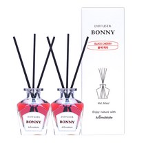 아로마메이트 보니디퓨저 1+1, 블랙체리 50ml, 50ml