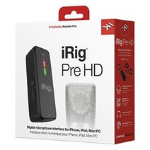 IK Multimedia iRig Pre HD 클래스 A 프리 앰프가 장착 된 모바일 마이크 인터페이스 []
