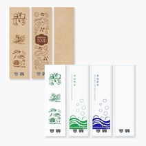 위생 수저통합지 숟가락 젓가락 개별포장지 수저집 식당 학교 병원, FW73-G6, 600장