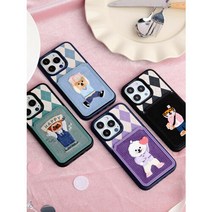 디자인스킨 [디자인스킨]갤럭시 코듀로이 자수 카드 포켓 파티 케이스, 선택완료, 그린-비코/22울트라