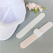 디엠몰 캡가드 모자 땀흡수패드 10P 스티커 화장 땀 셔츠 오염방지, 화이트