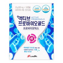 일화 액티브 프로바이오골드 프로바이오틱스 100캡슐