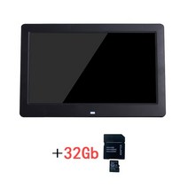 디지털액자 포토키오스크 키오스크제작 DID시스템 키오스크매장10.1 인치 디지털 사진 프레임 울트라 얇은, 08 black32GB_01 EU 플러그