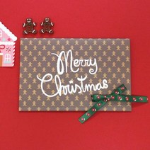 도토리디자인 쿠키카드봉투10p 카드