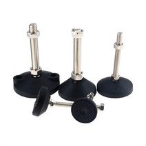 의자바퀴 D50xM8x50mm 나일론 고정 발 컵 알루미늄 프로파일 발굽 조인트 지지 기계 나사 M8x100 M10x60 M, 05 M16x100-80R
