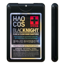 블랙나잇 휴대용 손소독제 카드형 의약외품 제약회사제조, 1개