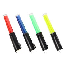 세이프웨이 30cm 미니 컬러 LED 경광봉 신호봉 주차봉, 황색