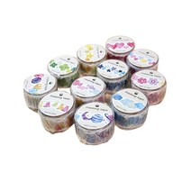 Mindwave 마인드웨이브 다이컷 마스킹테이프 모음, 초콜렛