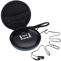 일본 직수입 에어팟 케이스 휴대용 CD 플레이어 케이스가방박스 하드 캐리 여행 스토리지, CCHKFEI-CD Player Case