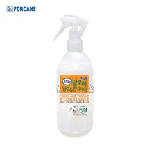 털엉킴 정전기 방지 강아지 스프레이 린스 각질 샤워