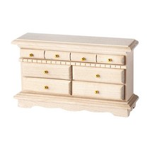 FCSHOP 나무 미니어처 찬장 1:12 스케일 인형 집 가구 장식용 보관 캐비닛 장난감 척, 132x36x76mm, 목재, 목재