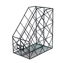 잡지 책장 블랙 책꽂이 2단 1개