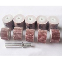 Dremel 드레멜 액세서리 부품 10pcs 12.7mm 사포 그라인딩 휠 미니 드릴 로타리 연마 버핑 연마 목공, 01 240