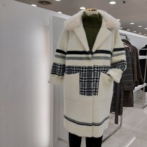 막스카라 혼방 하프코트04QWJ338-I11