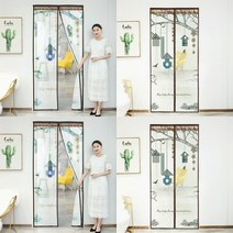 새집 문 모기장 100X200CM 방충문 현관모기장
