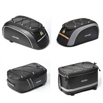 자전거가방 후면안장거치대 짐받이용 가방 Beauty Home Life, 그레이 하드