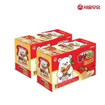 서울우유 홍삼츄츄 100ml, 사과 + 배 혼합맛, 20개